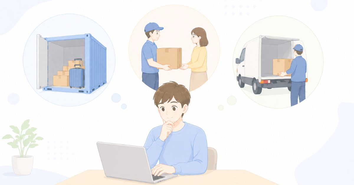 パソコン回収方法を比較して別の方法も検討しているイメージ