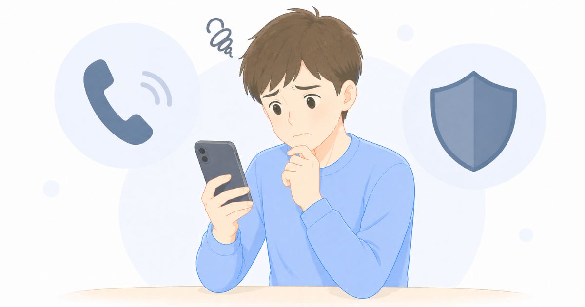 リネットジャパンの電話がつながらず不安になっている人のイメージ