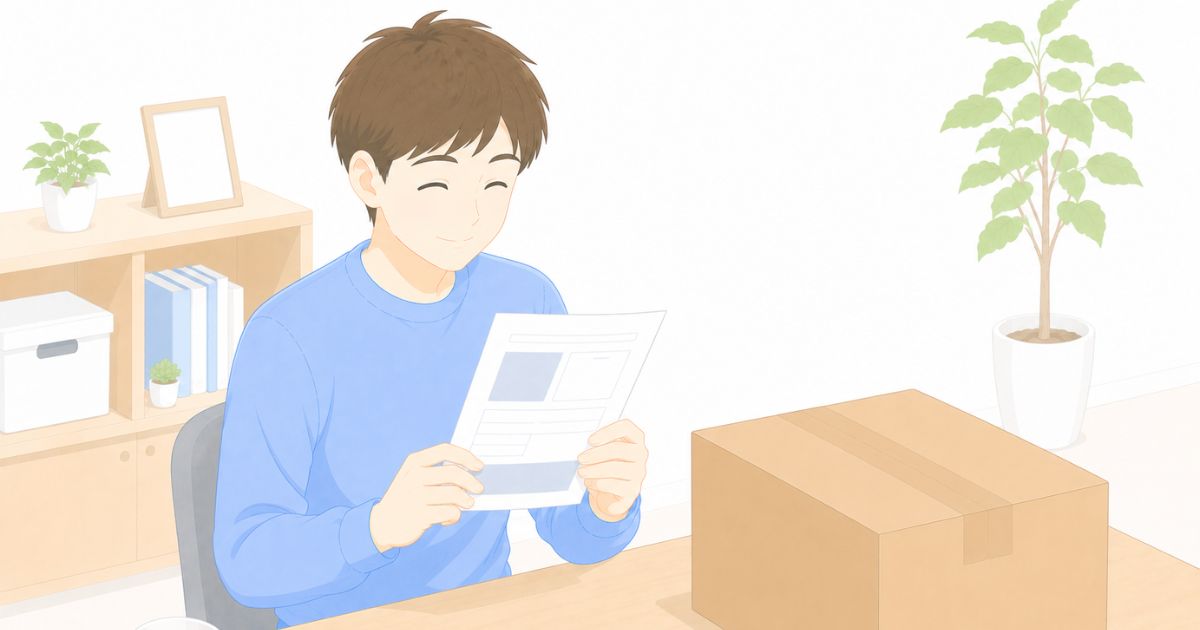リネットジャパンの伝票は自分で書かなくてよいと安心しているイメージ